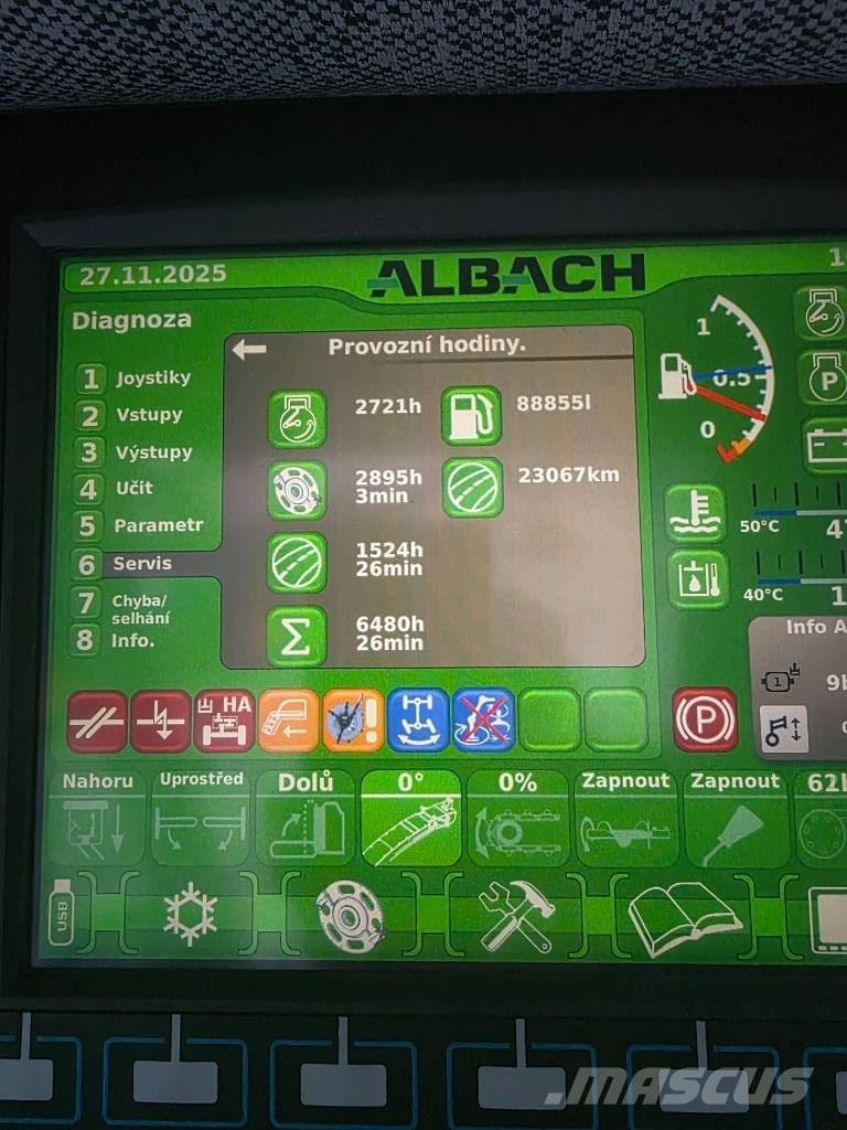 Albach Diamant 2000 Drobilci lesa