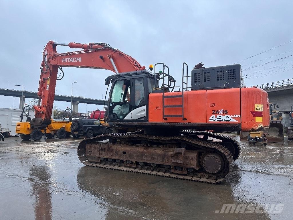Hitachi ZX 490 LCH Bagri goseničarji