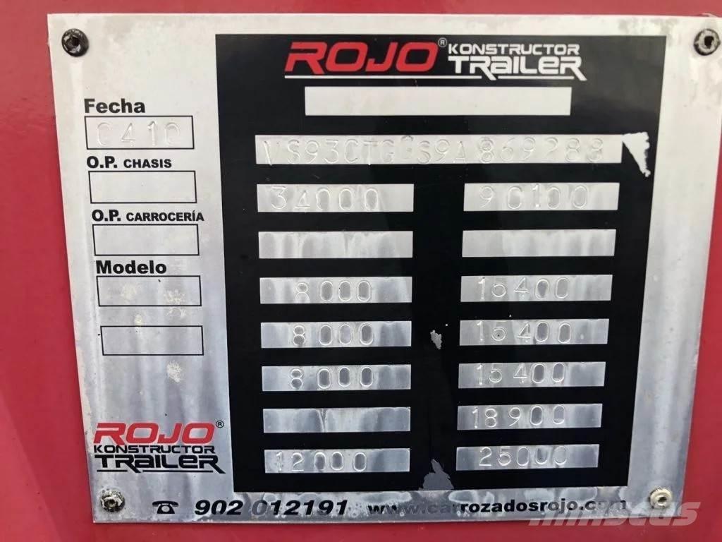  ROJO 1+ 3 LOWLOADER Nizko noseče polprikolice