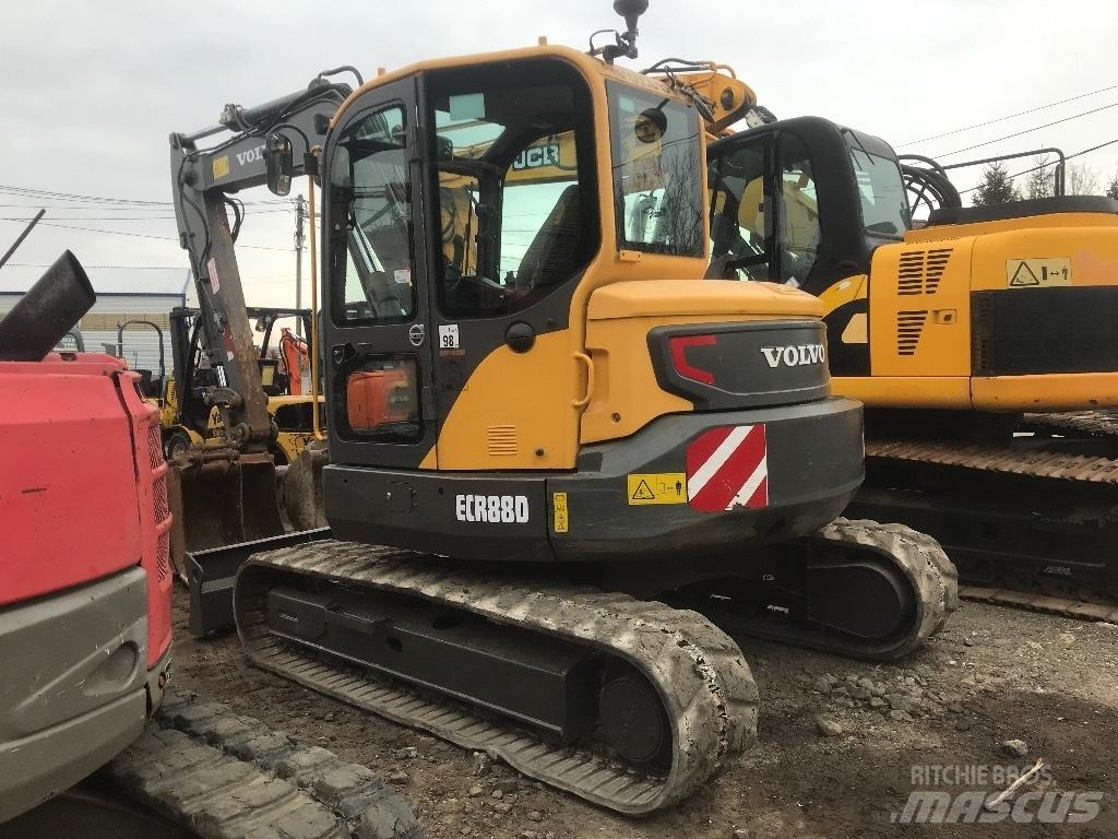 Volvo ECR 88 D Midi bagri 7t – 12t