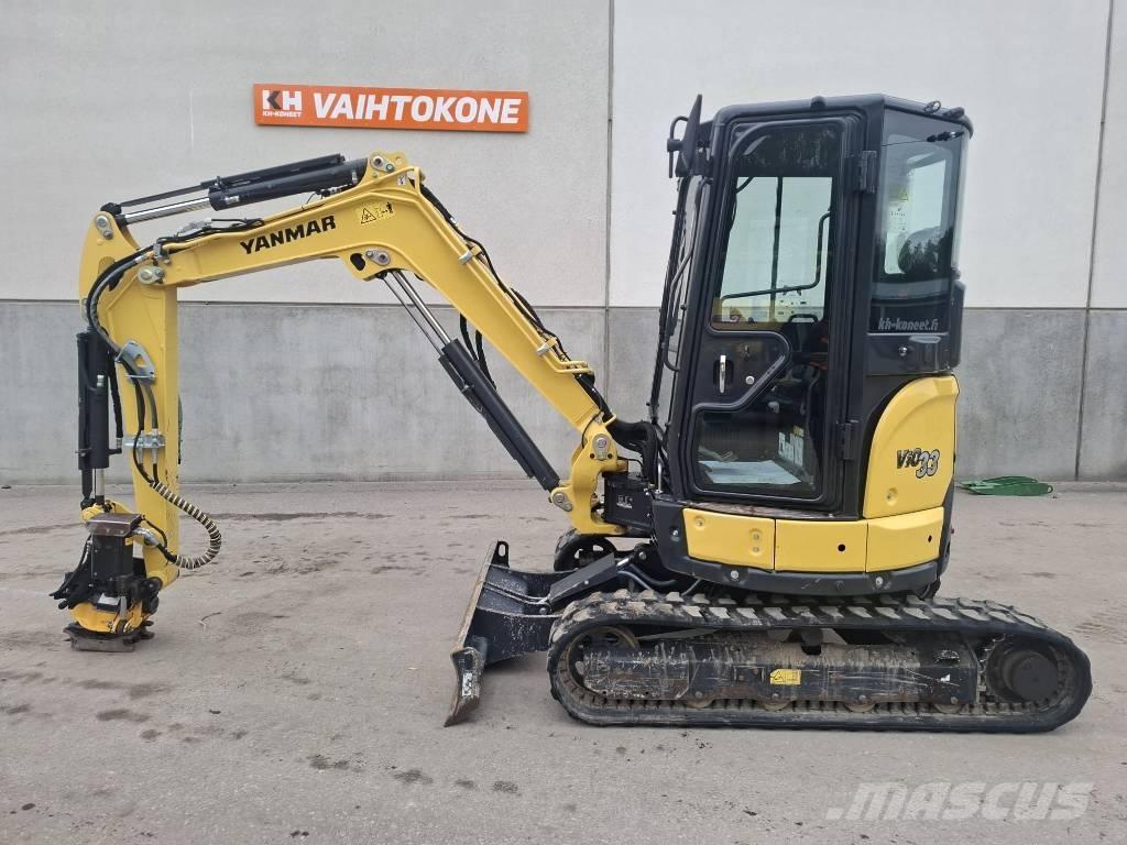 Yanmar Vio 33-6 Mini bagri <7t