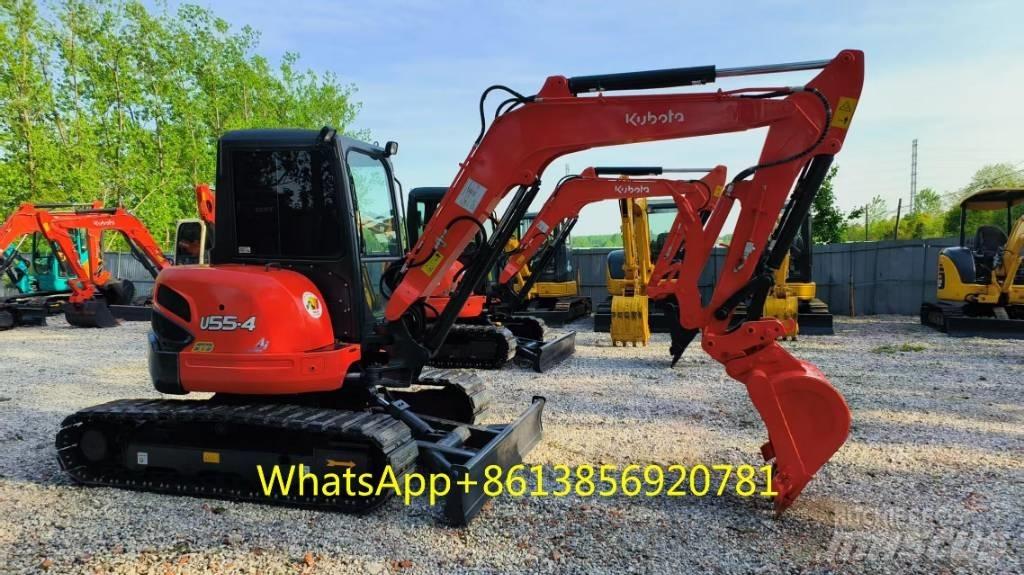 Kubota U 55-4 Mini bagri <7t