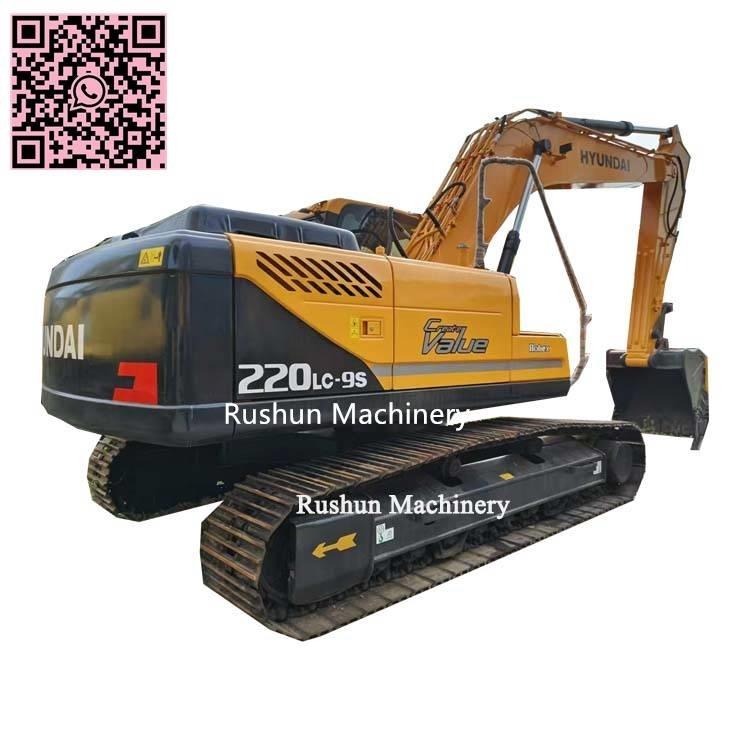 Hyundai R220 Bagri goseničarji