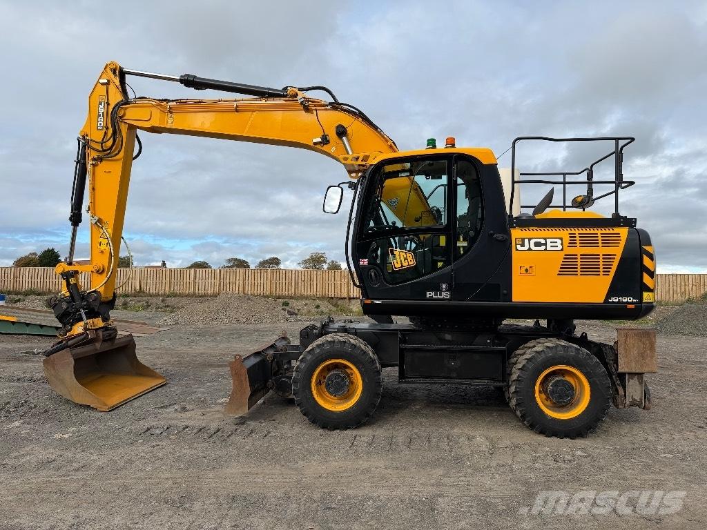 JCB JS 160 W Bagri na kolesih