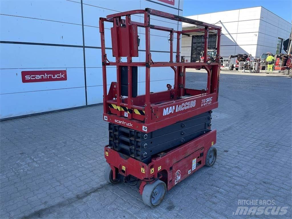 Manitou 78SEC Škarjaste dvižne ploščadi