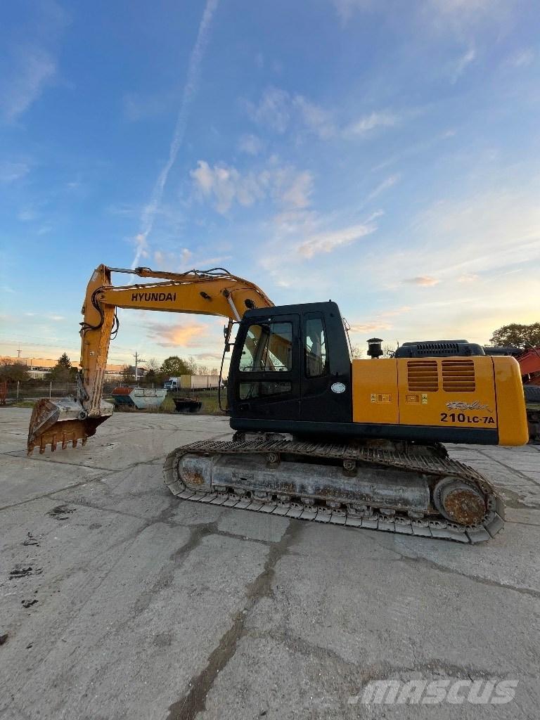 Hyundai R 210 LC 7A Bagri goseničarji