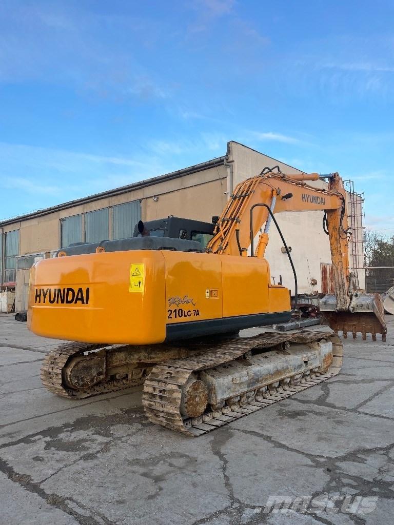 Hyundai R 210 LC 7A Bagri goseničarji