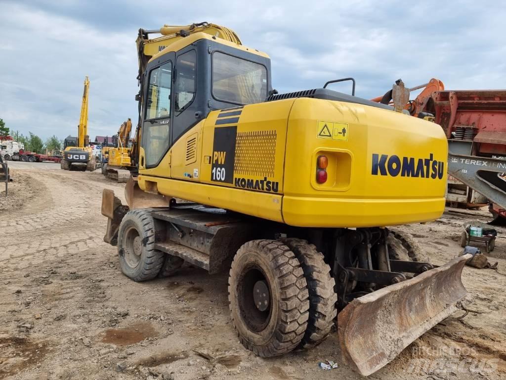 Komatsu PW 160-7 Bagri na kolesih