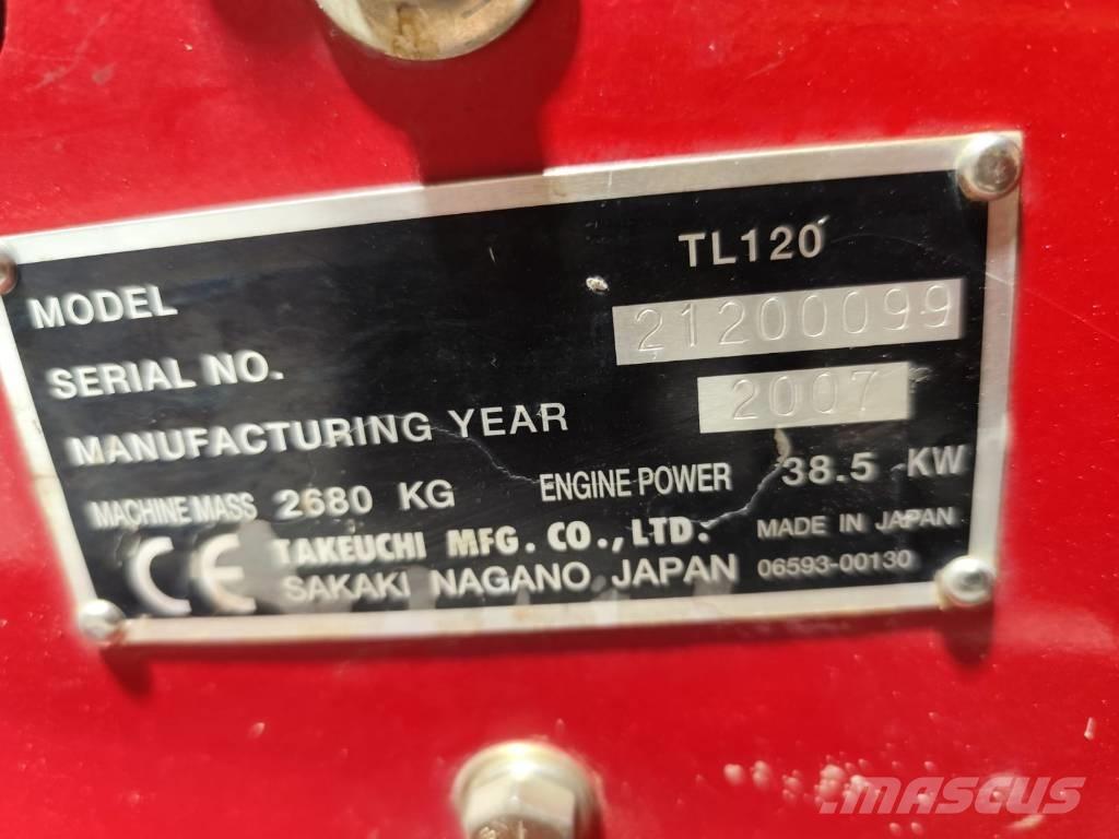 Takeuchi TL120 Skid steer mini nakladalci