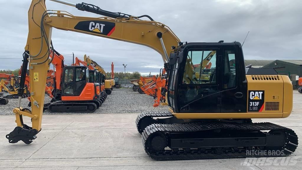 CAT 313 F LGC Bagri goseničarji