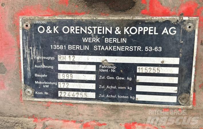 O&K RH 12 Stroji za razrez odpada