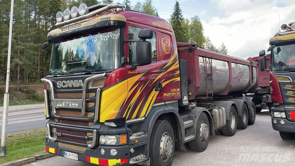 Scania R730 Razstavljivi tovornjaki z žičnimi dvigali