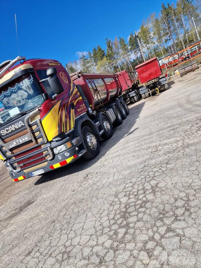 Scania R730 Razstavljivi tovornjaki z žičnimi dvigali
