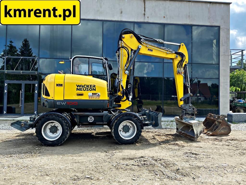 Wacker Neuson EW 100 Bagri na kolesih