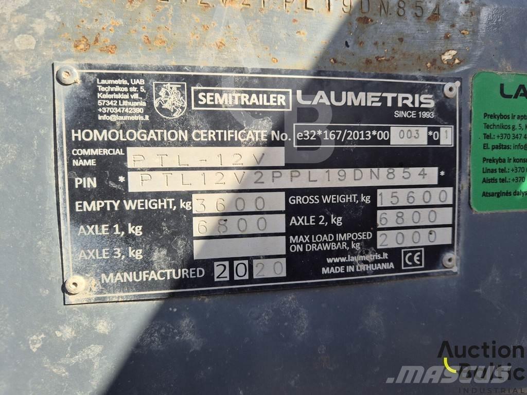 Laumetris PTL-12V Kiper prikolice