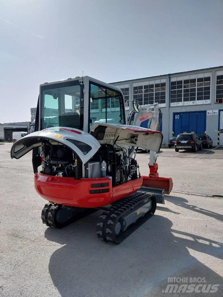Takeuchi TB230 Mini bagri <7t