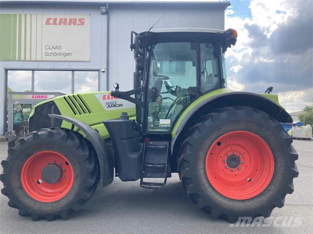CLAAS ARION 650 Traktorji
