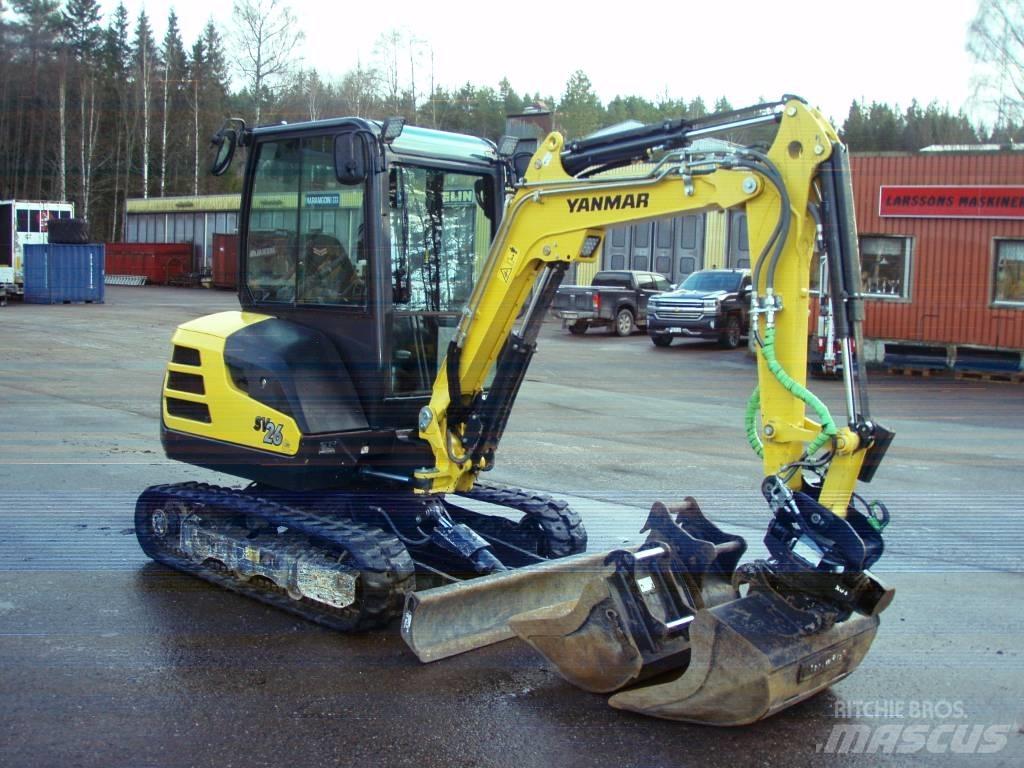 Yanmar SV 26 Mini bagri <7t