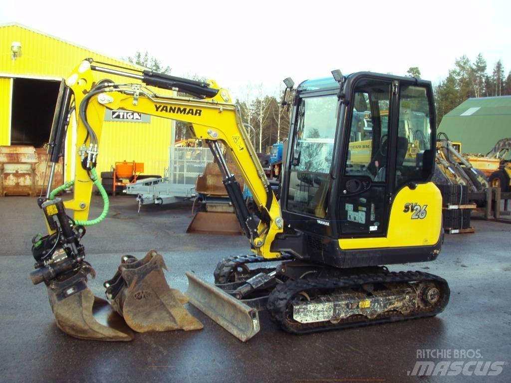 Yanmar SV 26 Mini bagri <7t