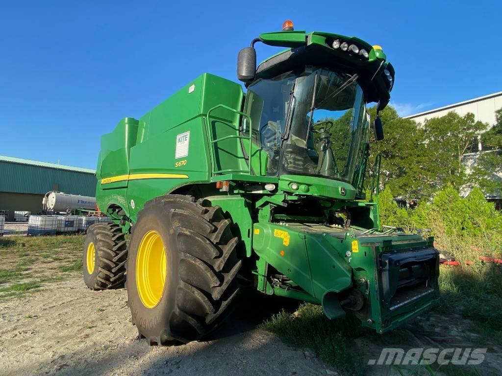 John Deere S 670 i Kombajni