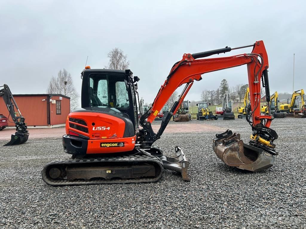 Kubota U55-4 Mini bagri <7t