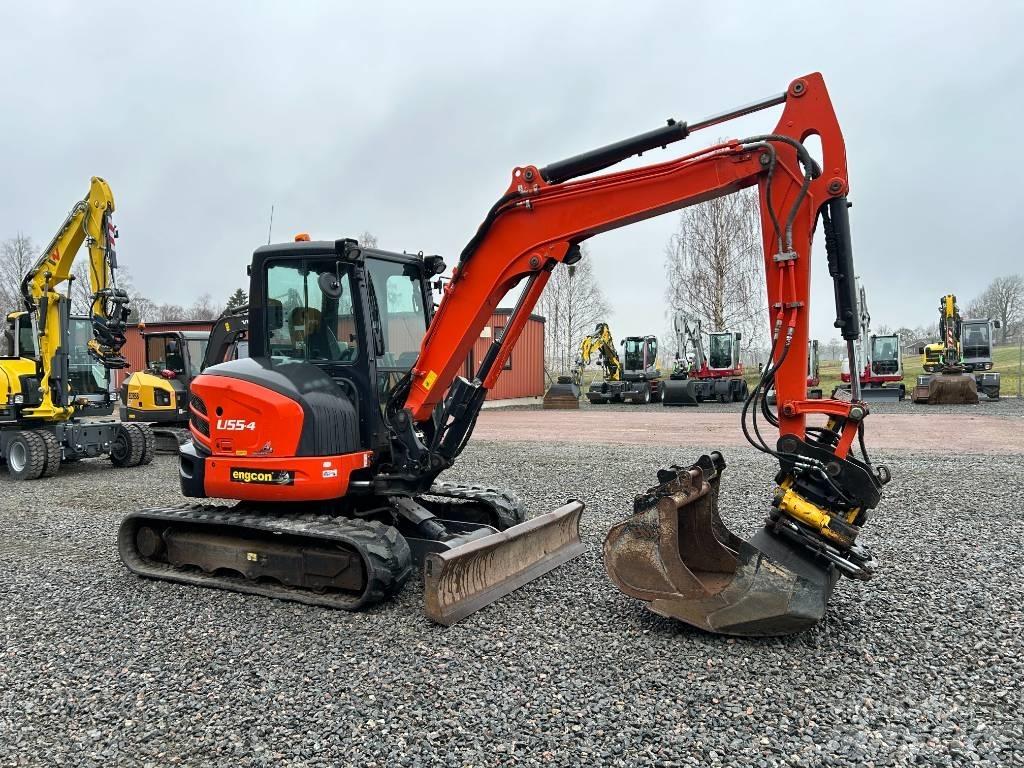Kubota U55-4 Mini bagri <7t