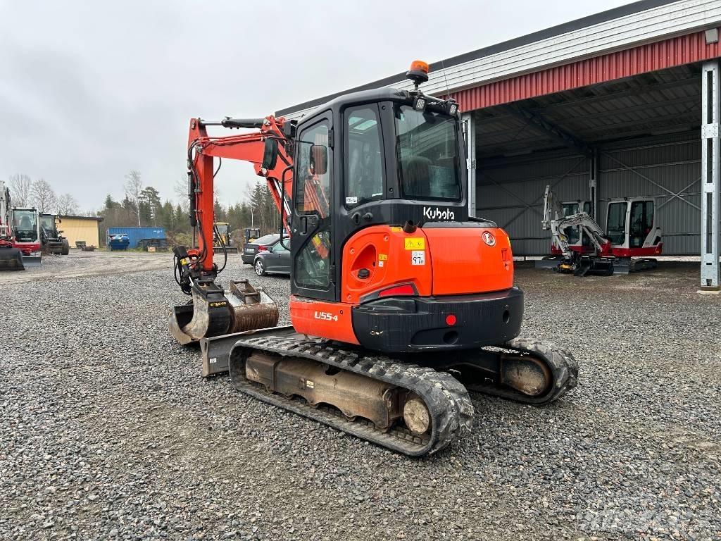 Kubota U55-4 Mini bagri <7t