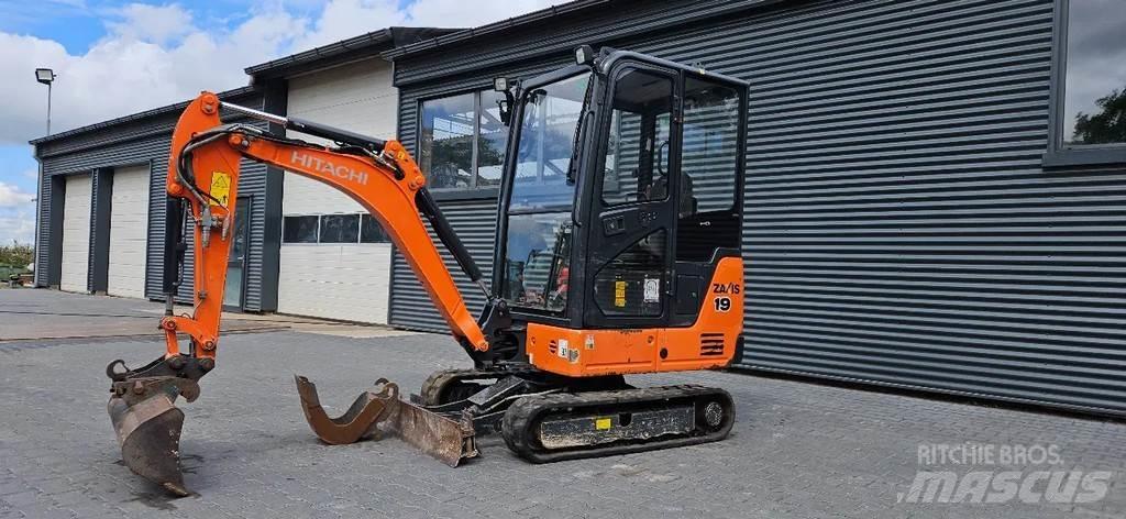 Hitachi ZX19-5 Mini bagri <7t