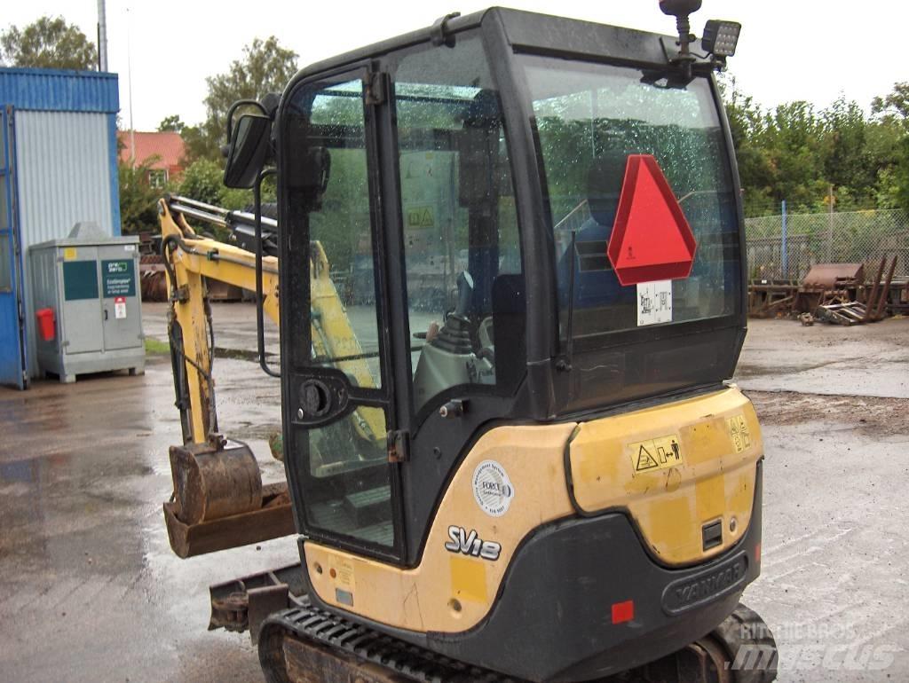 Yanmar SV 18 Mini bagri <7t