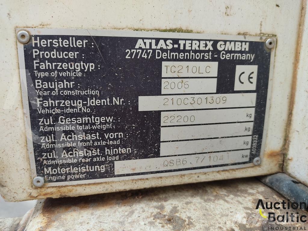 Terex TC210LC Bagri goseničarji