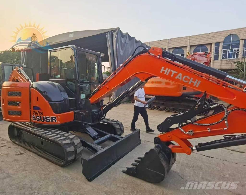 Hitachi ZX55USR Mini bagri <7t
