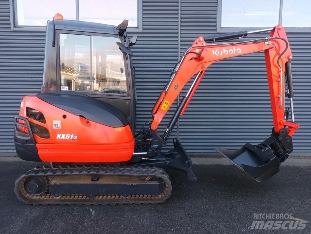 Kubota kx61-3 Mini bagri <7t