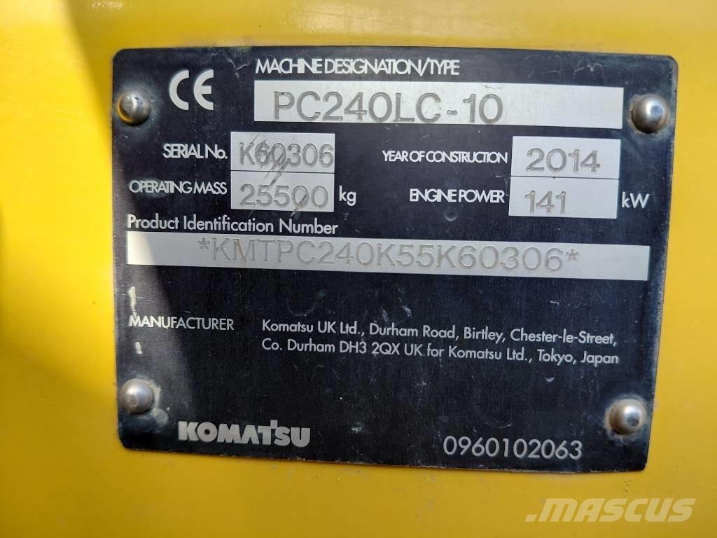 Komatsu PC 240 LC-10 Bagri goseničarji