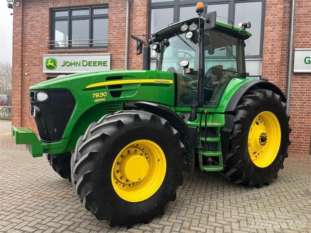 John Deere 7830 Traktorji