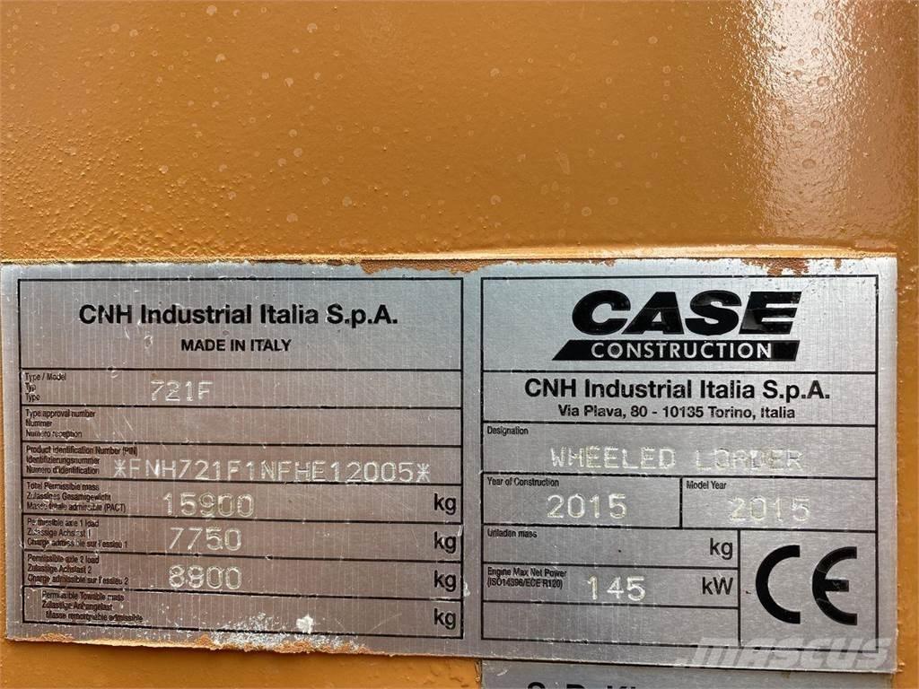 CASE 721F Kolesni nakladalci