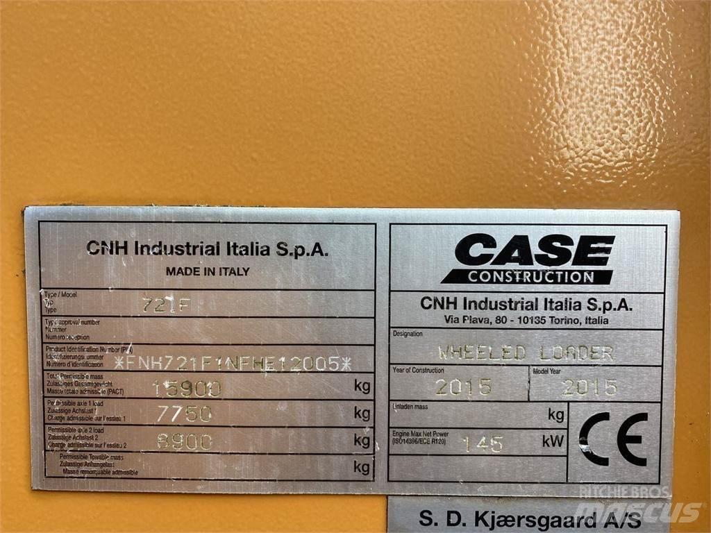 CASE 721F Kolesni nakladalci