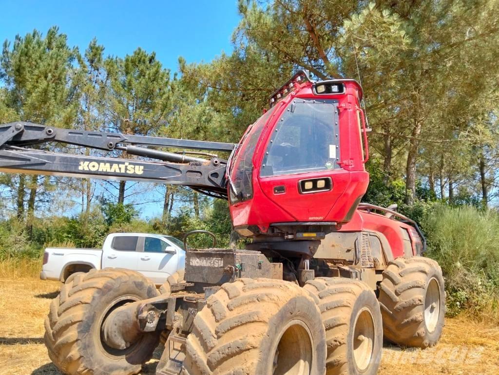 Komatsu 931 Harvesterji