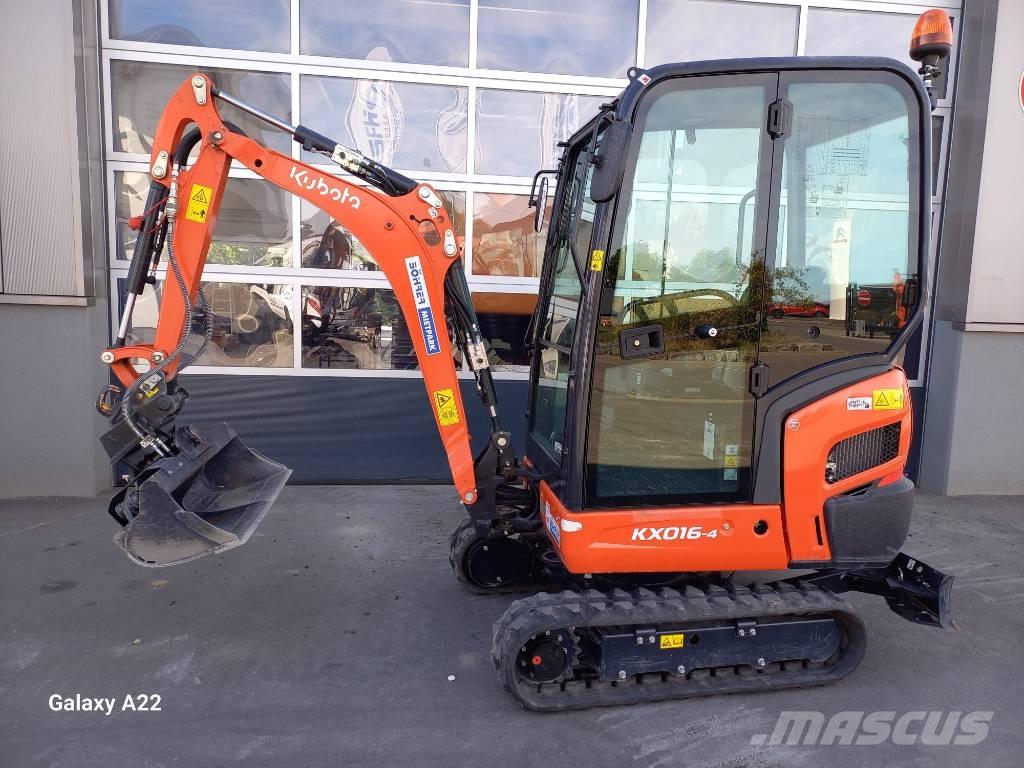 Kubota KX016-4 | MS01 Mini bagri <7t