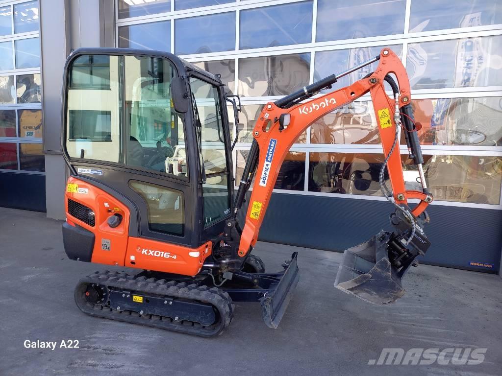 Kubota KX016-4 | MS01 Mini bagri <7t