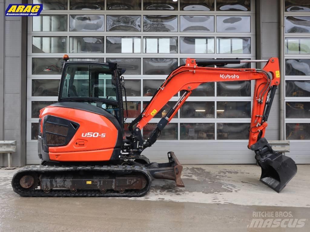 Kubota U 50-5 Mini bagri <7t