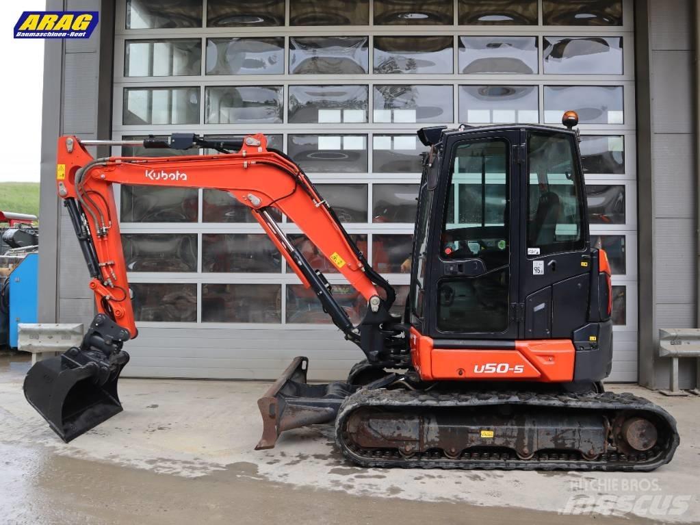 Kubota U 50-5 Mini bagri <7t