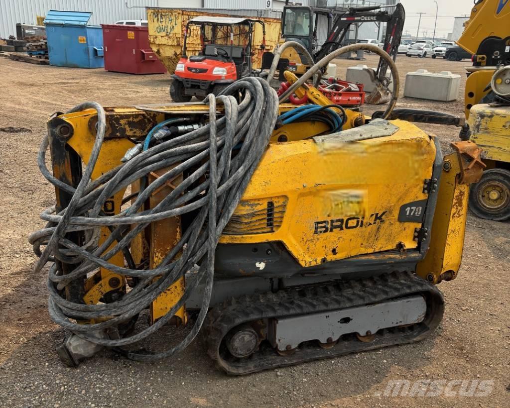 Brokk 170 Mini bagri <7t