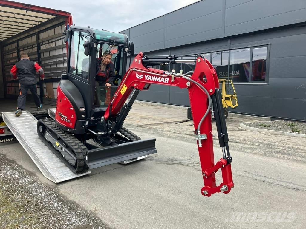 Yanmar Vio 27-3 Mini bagri <7t