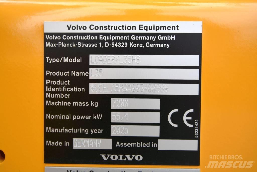 Volvo L 35 HS Kolesni nakladalci