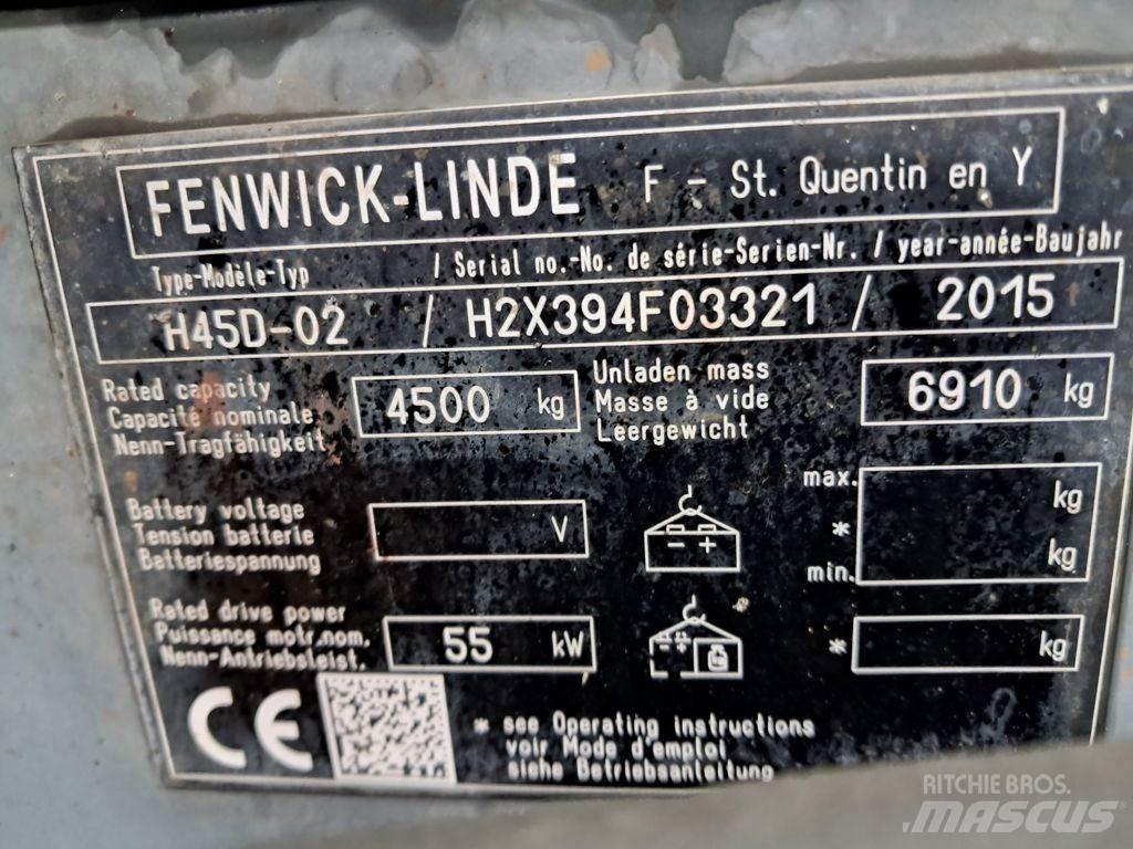 Linde H45D-02 Dizelski viličarji