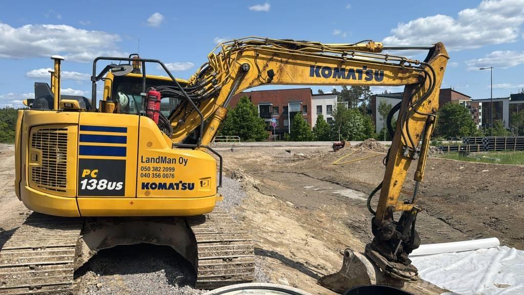 Komatsu PC 138 US Bagri goseničarji