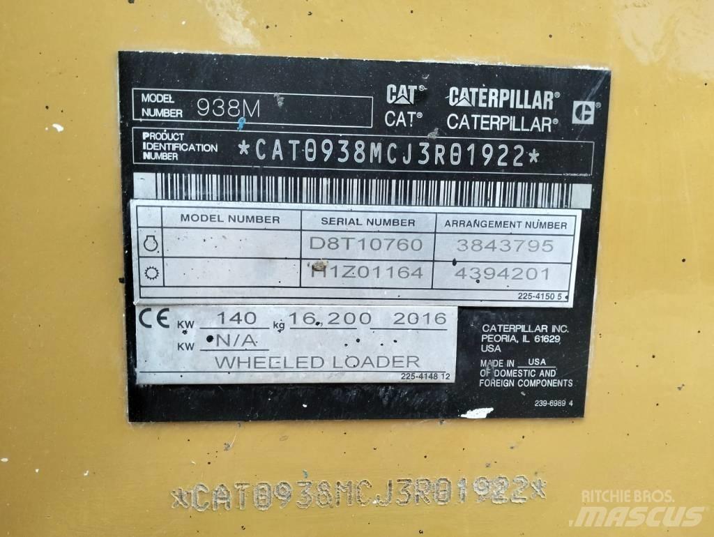 CAT 938 M Kolesni nakladalci