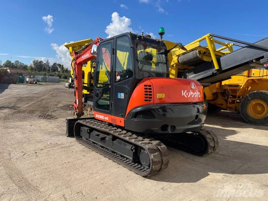 Kubota KX 080-4 Midi bagri 7t – 12t