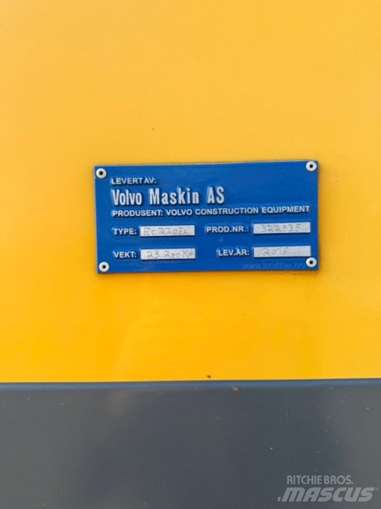 Volvo EC 220 EL Bagri goseničarji