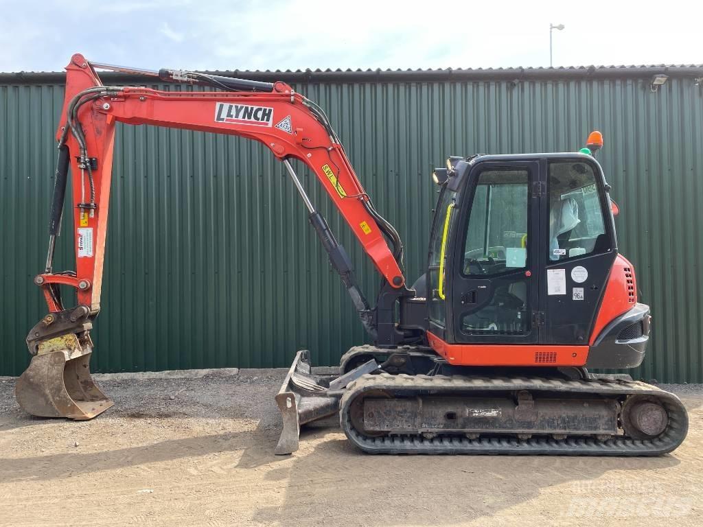 Kubota KX 080-4A2 Midi bagri 7t – 12t